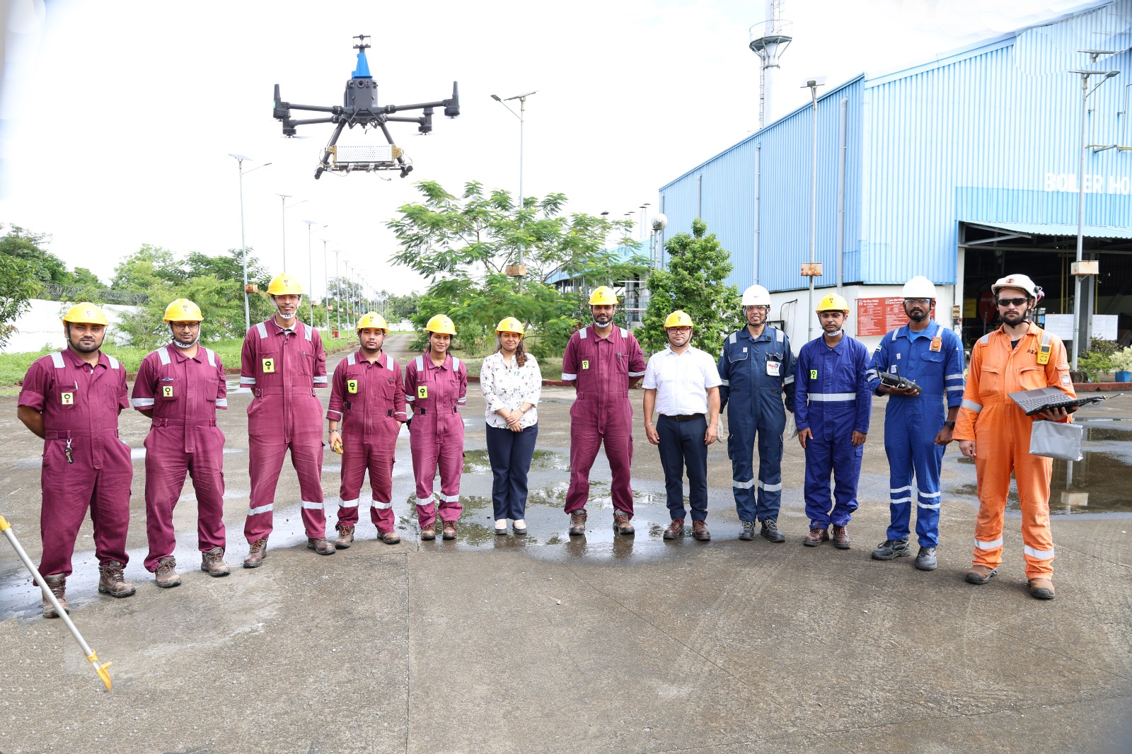OIL and TotalEnergies team with AUSEA drone