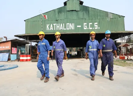 Gas Collecting Station